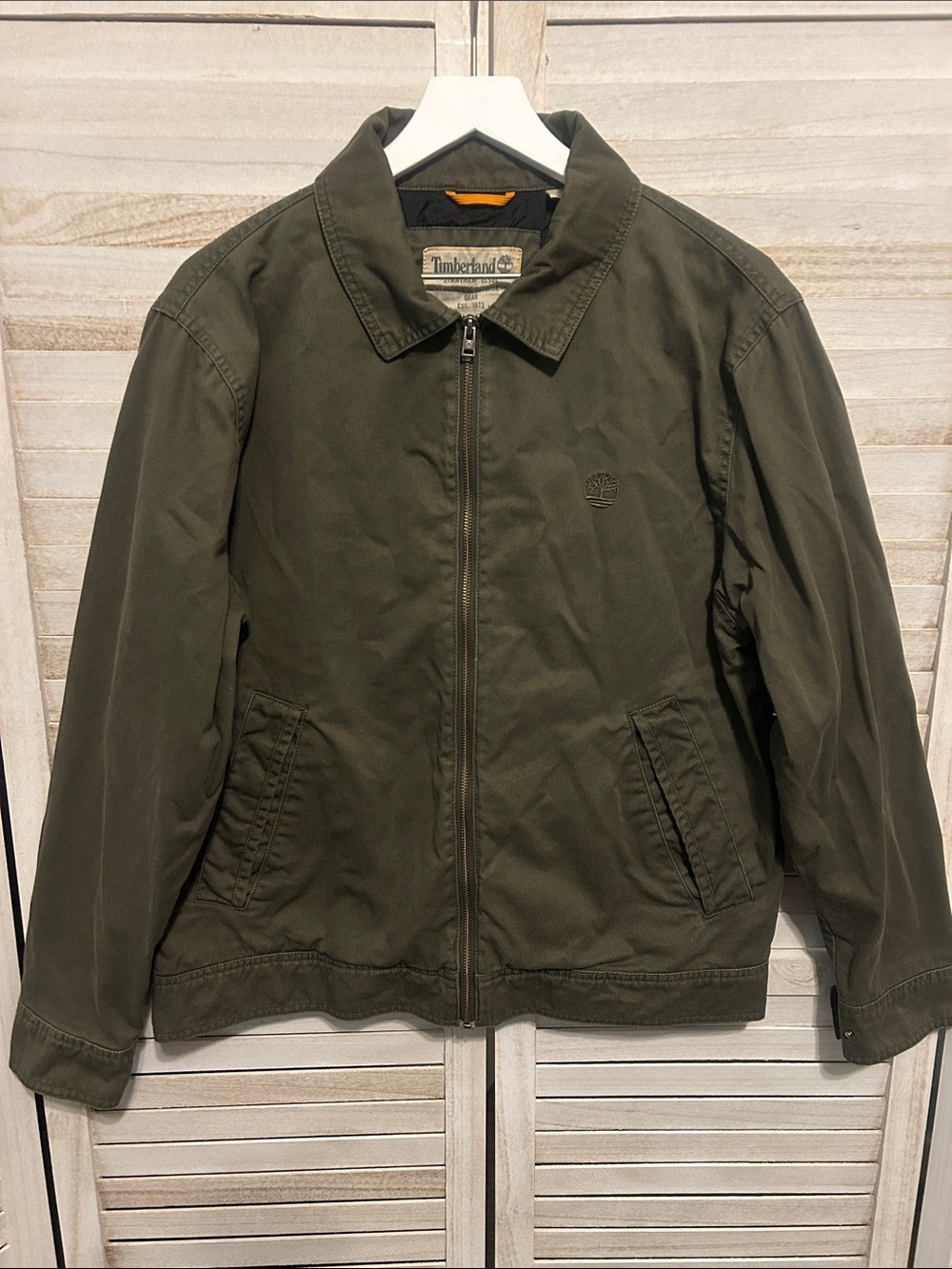 Timberland Stratham Issue Vintage Men’s Jacket.  Size Small